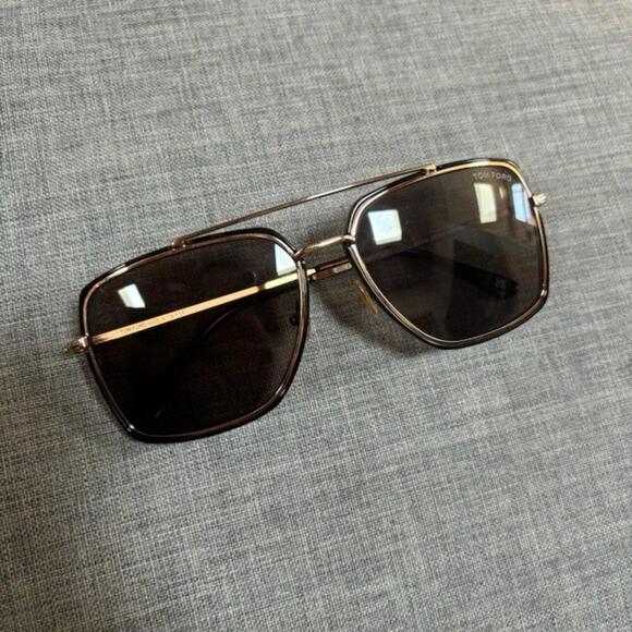 Tom Ford Lionel FT0750 52J Brown Sunglasses Unisex/Mens - Picture 4 of 6